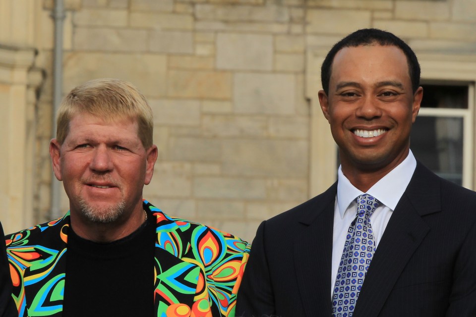 Woods and Daly have become good friends over the years despite a dramatically different approach to golf