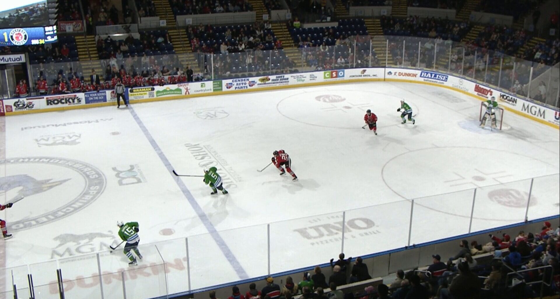 Dalibor Dvorsky scores overtime winner for the Thunderbirds