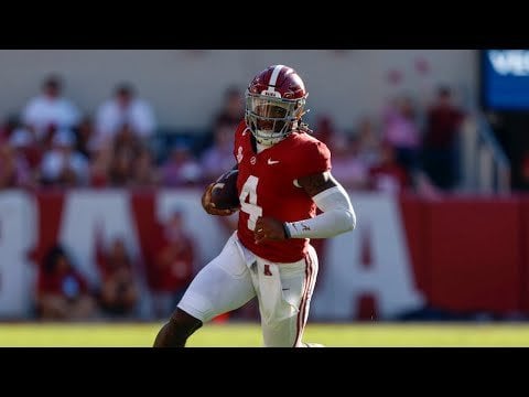 Jalen Milroe || Alabama Crimson Tide Quarterback || 2024 Junior Highlights