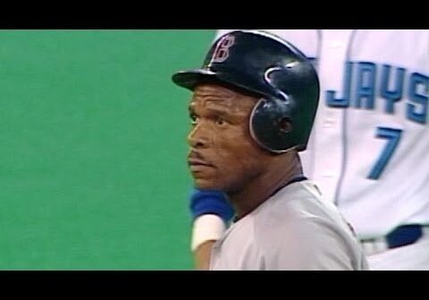 Rickey Henderson records his 1400th career stolen base