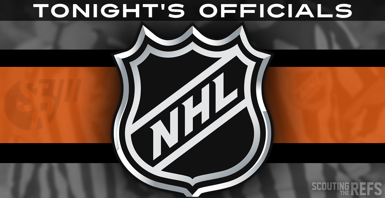 Today’s NHL Referees and Linespersons – 12/19/24