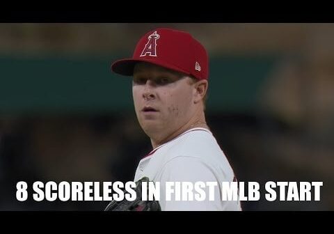 Davis Daniel throws 8 scoreless innings in his first MLB start!!