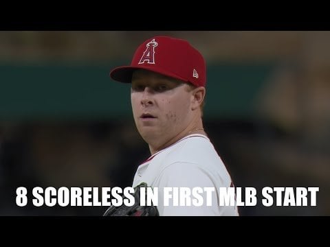 Davis Daniel throws 8 scoreless innings in his first MLB start!!