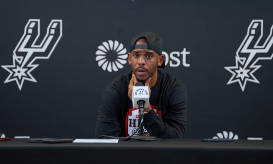 CP3 talking about having the full team for the first time this season: "We have a really good team, and I just hope we understand that we can be really good. We don't have to wait 'til next year or the year after. We need to be trying to win right now."