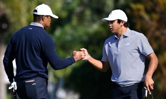 Tiger Woods and son Charlie shine at PNC Championship in Woods’ return to competition