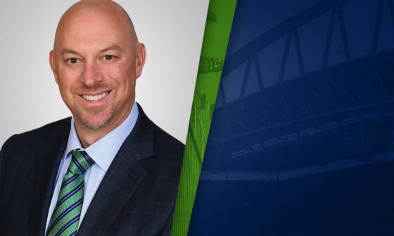 This is the HMFIC of non-football stuff for the Seattle Seahawks. I hope he has got a great plan to fix home field advantage; specifically, revoking season ticket ownership of people who sell their seats on secondary markets. Otherwise this is the new normal until 2027.