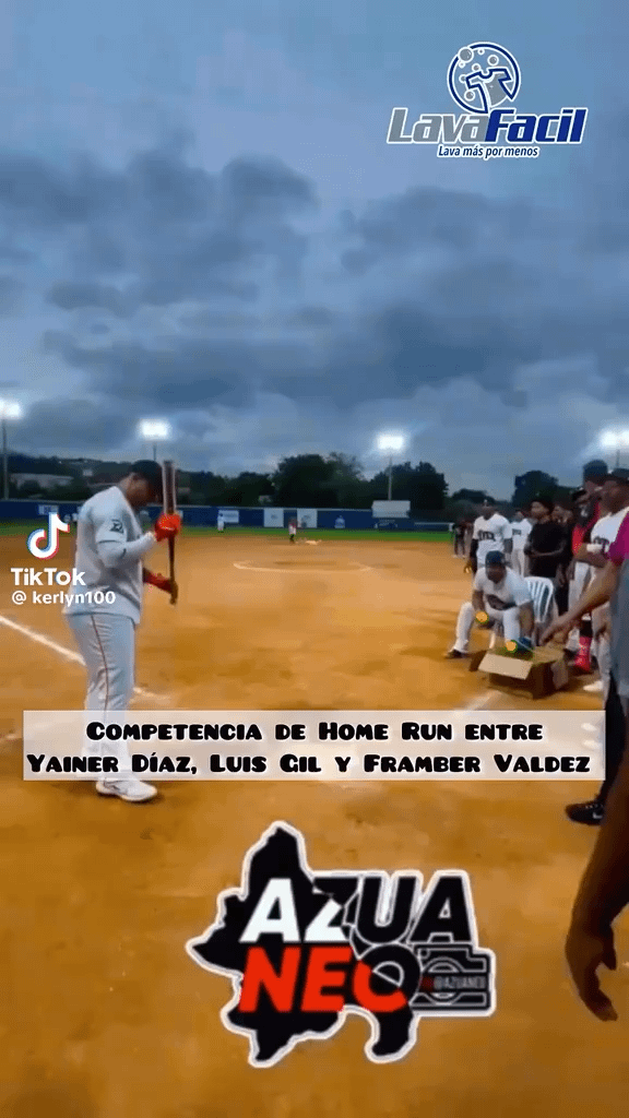 Yainer Diaz, Luis Gil and Framber Valdez HR competition