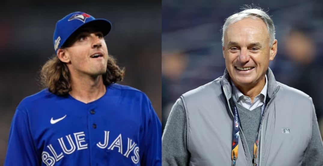 Blue Jays’ Kevin Gausman Takes Aim at MLB Commissioner Rob Manfred Over Pitcher Marketing Comments - SportingTribe