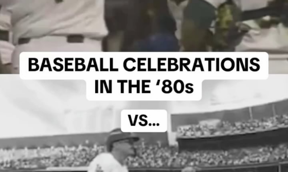 Baseball Celebration 80s vs Now😂