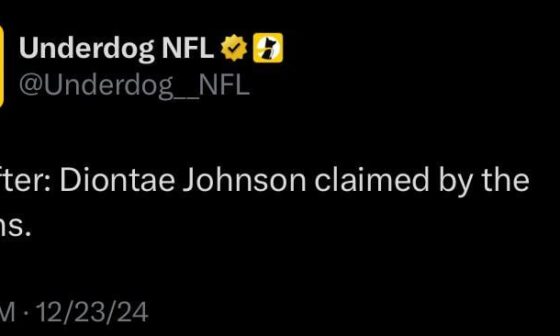 Texans Claimed Diontae Johnson