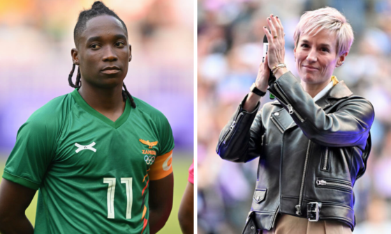 Megan Rapinoe Praises 'Women's Footballer Of The Year' Who Failed Gender Test