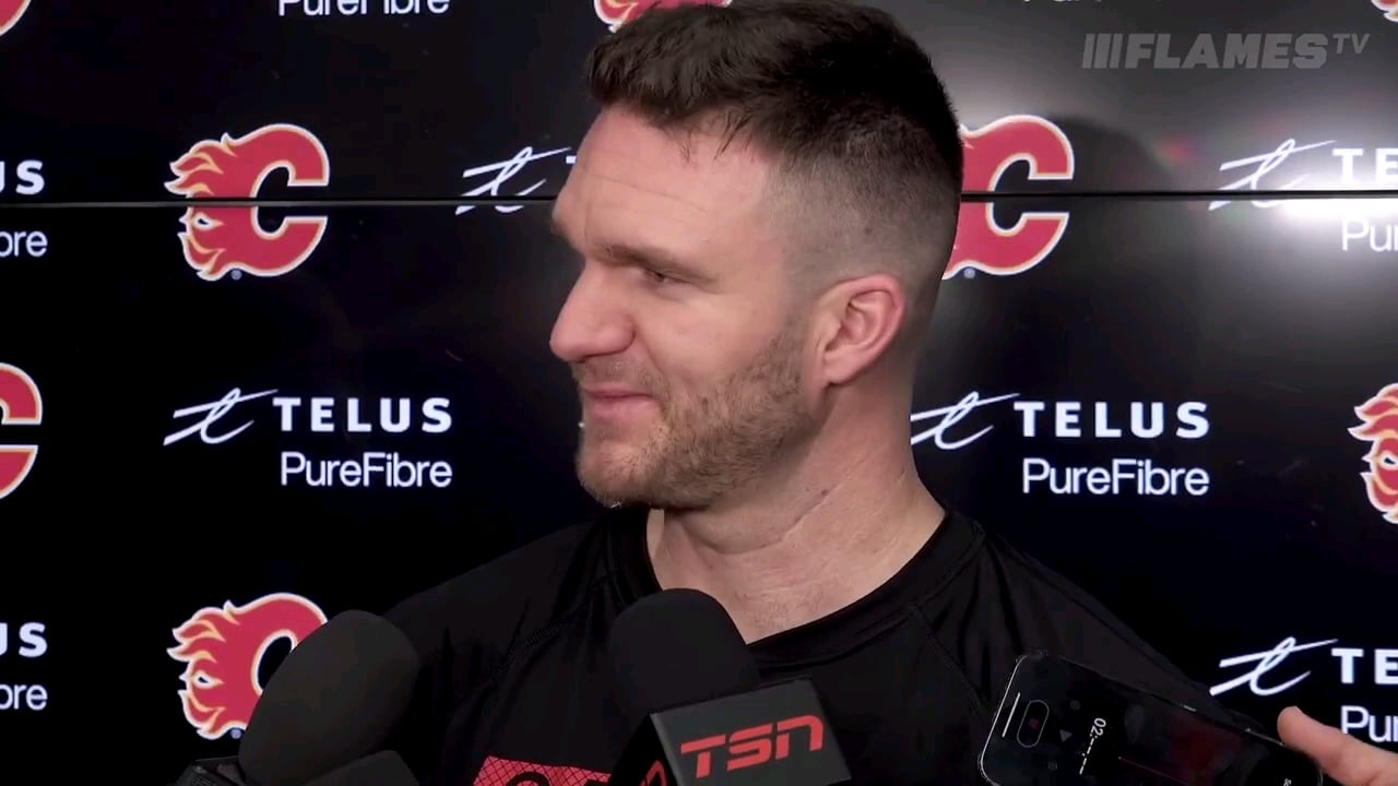 Huberdeau when asked why he has chemistry now with Kadri 😂