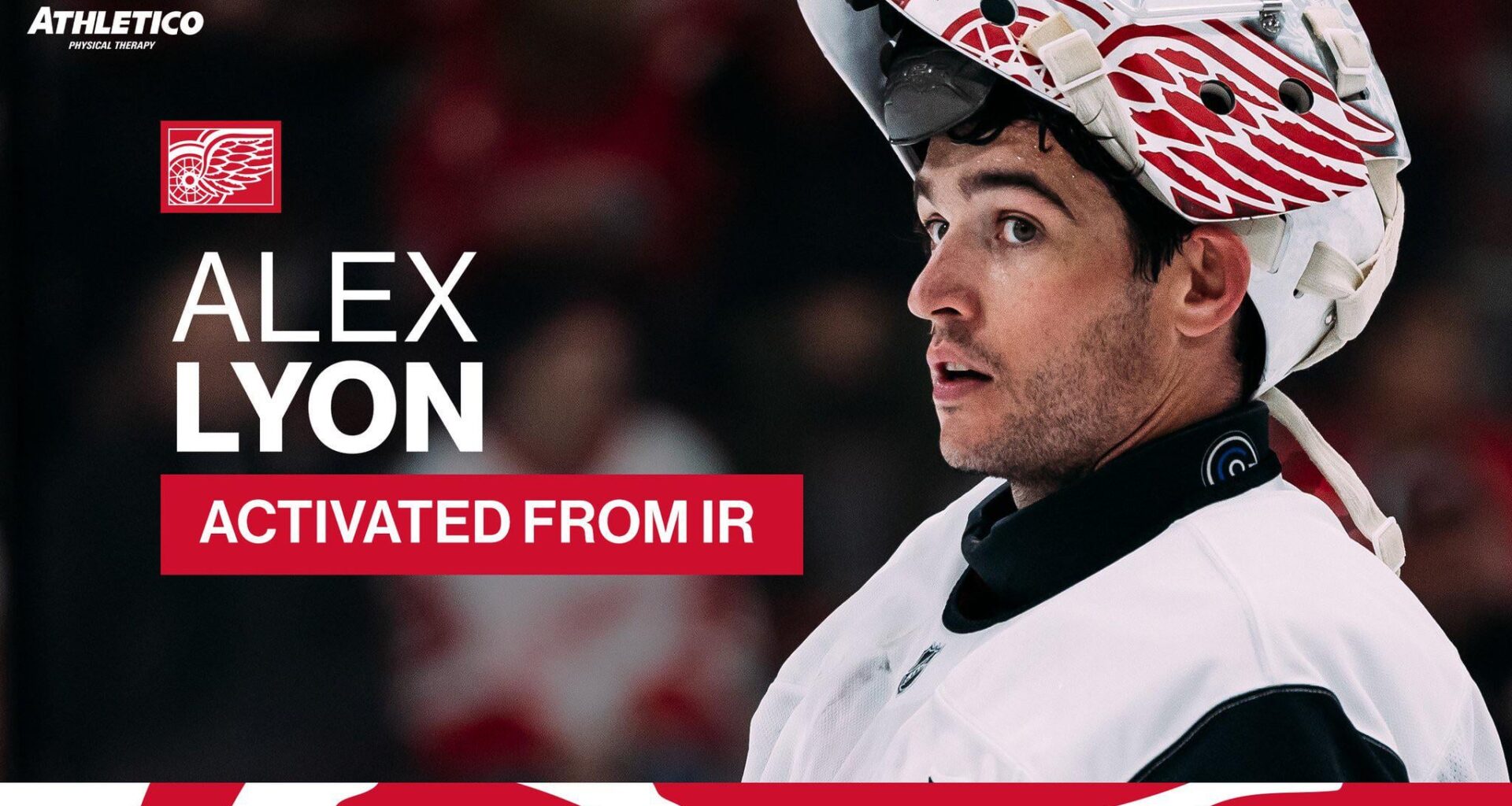 Alex Lyon activated from IR