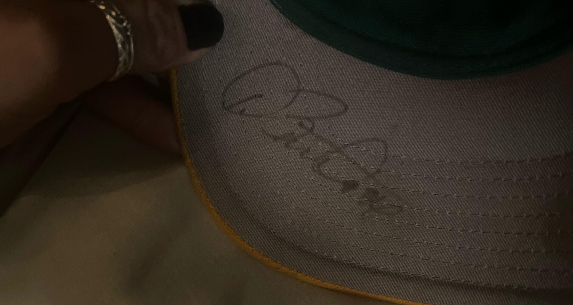 Can you identify this Oakland A’s signature?