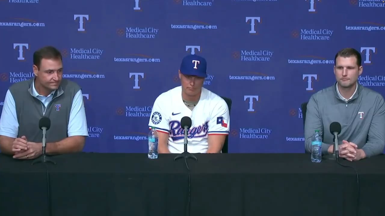 Joc Pederson at his Rangers introductory press conference: "Played the Astros in the World Series. They've put together a nice little run. It's coming to an end. It's time for us to take over the West."