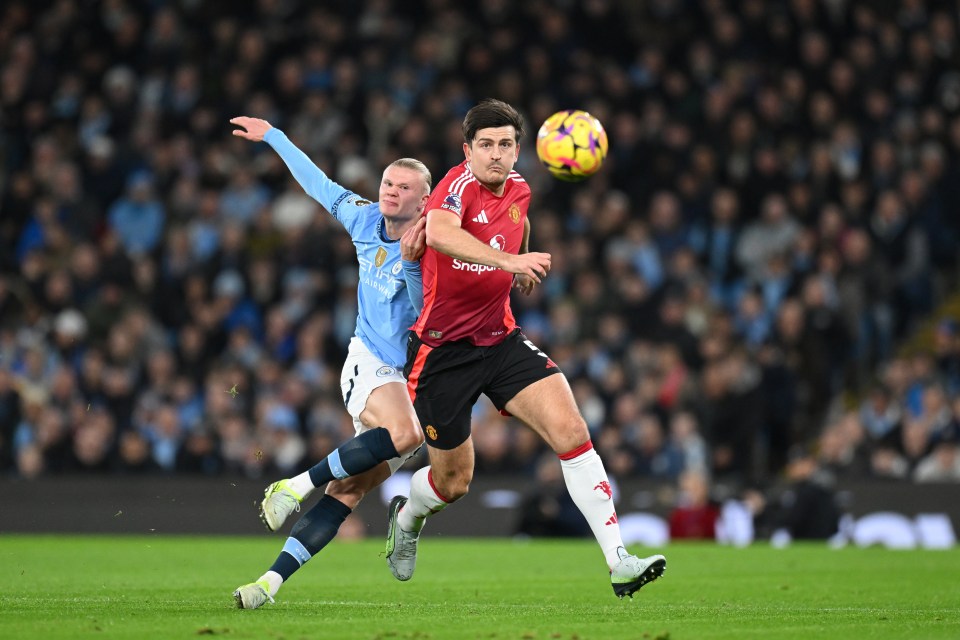 Maguire was solid at the back against Man City last Sunday