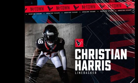 Christian Harris is practicing again