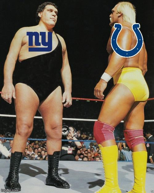 It’s Week 17.Down with the Giants.