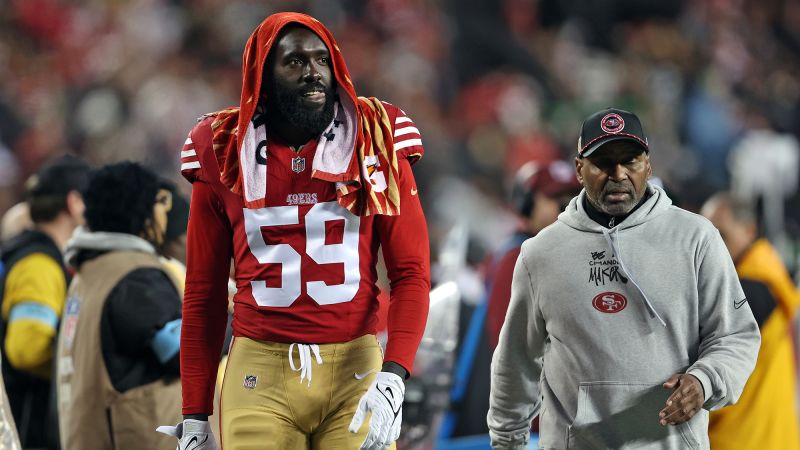 Kyle Shanahan says De’Vondre Campbell not expected to play for 49ers again this season after refusing to enter game vs Rams