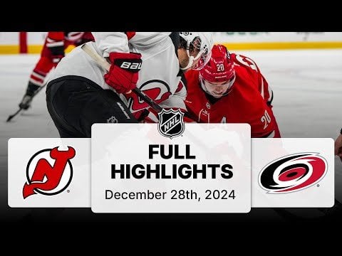 [NEXT DAY] Thread 39/82: Devils at Hurricanes December 28, 2024