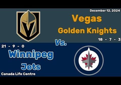 Vegas Golden Knights vs Winnipeg Jets | December 12, 2024 | All Goals