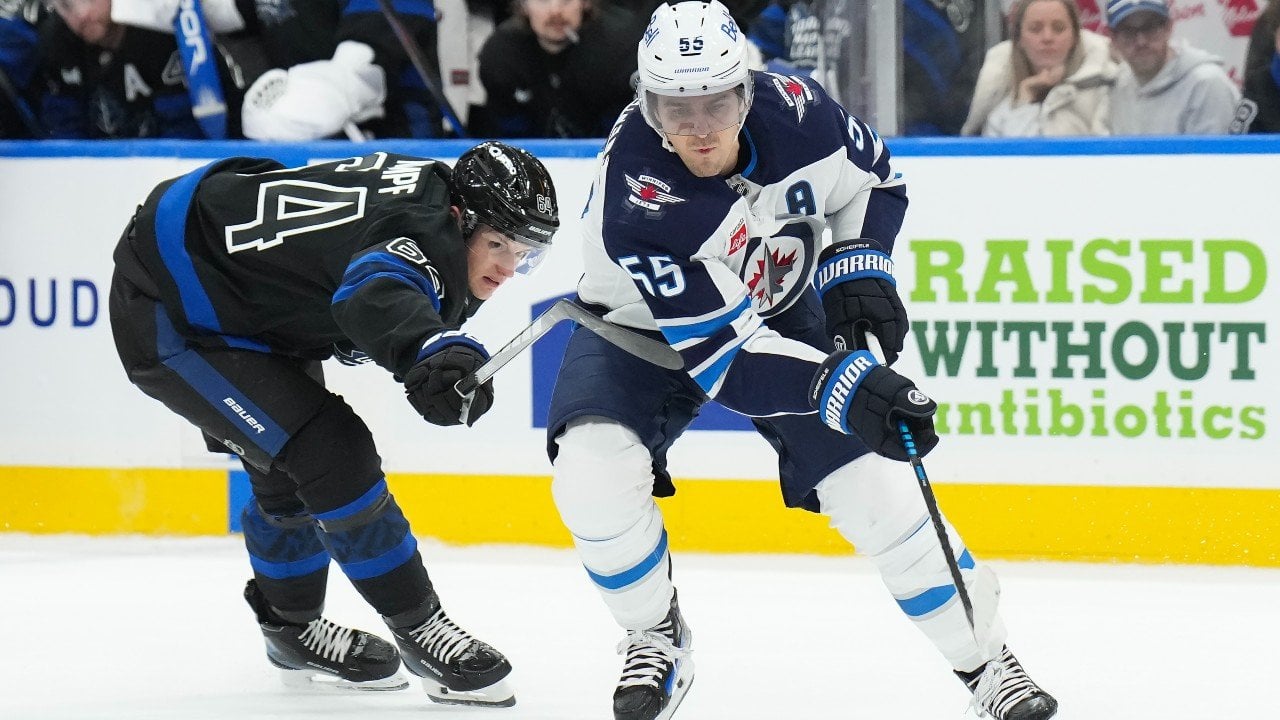 Jets' Scheifele playing with a vengeance after 4 Nations snub