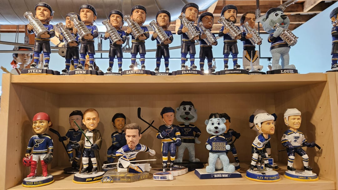 Blues at the Bobblehead Museum (Milwaukee, WI)