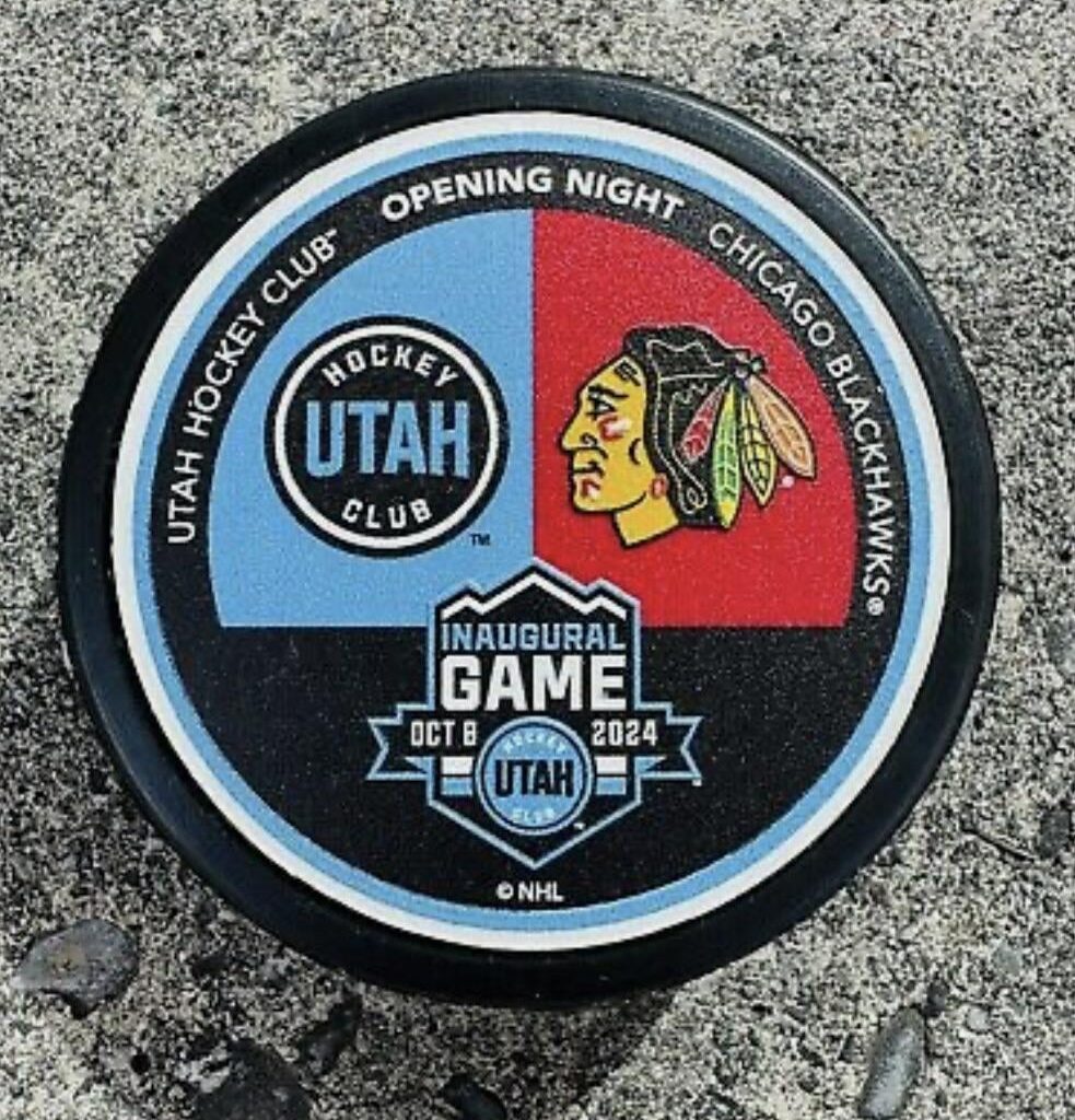 Chicago game puck