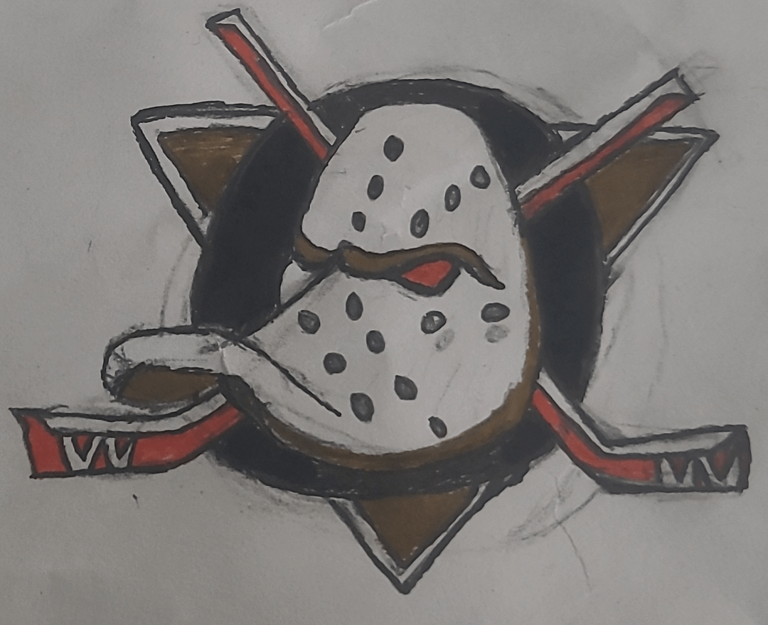 I made a drawing of the ducks logo :)