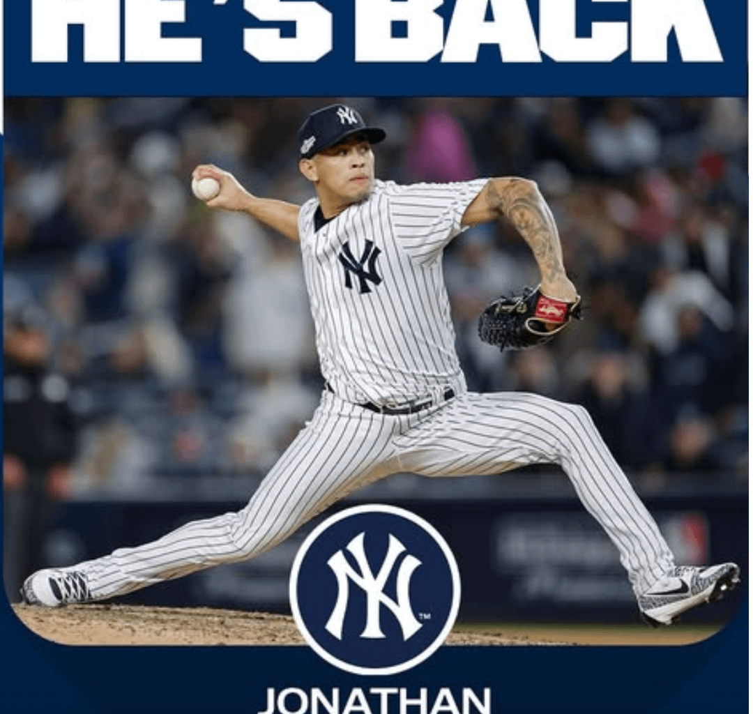 Yankees, RHP Jonathan Loáisiga agree to 1-year deal with a team option for 2026.