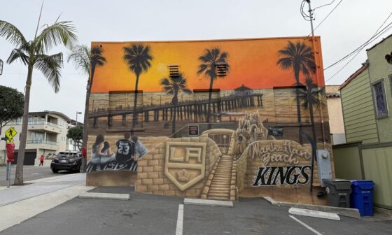 Mural in Manhattan Beach, CA.