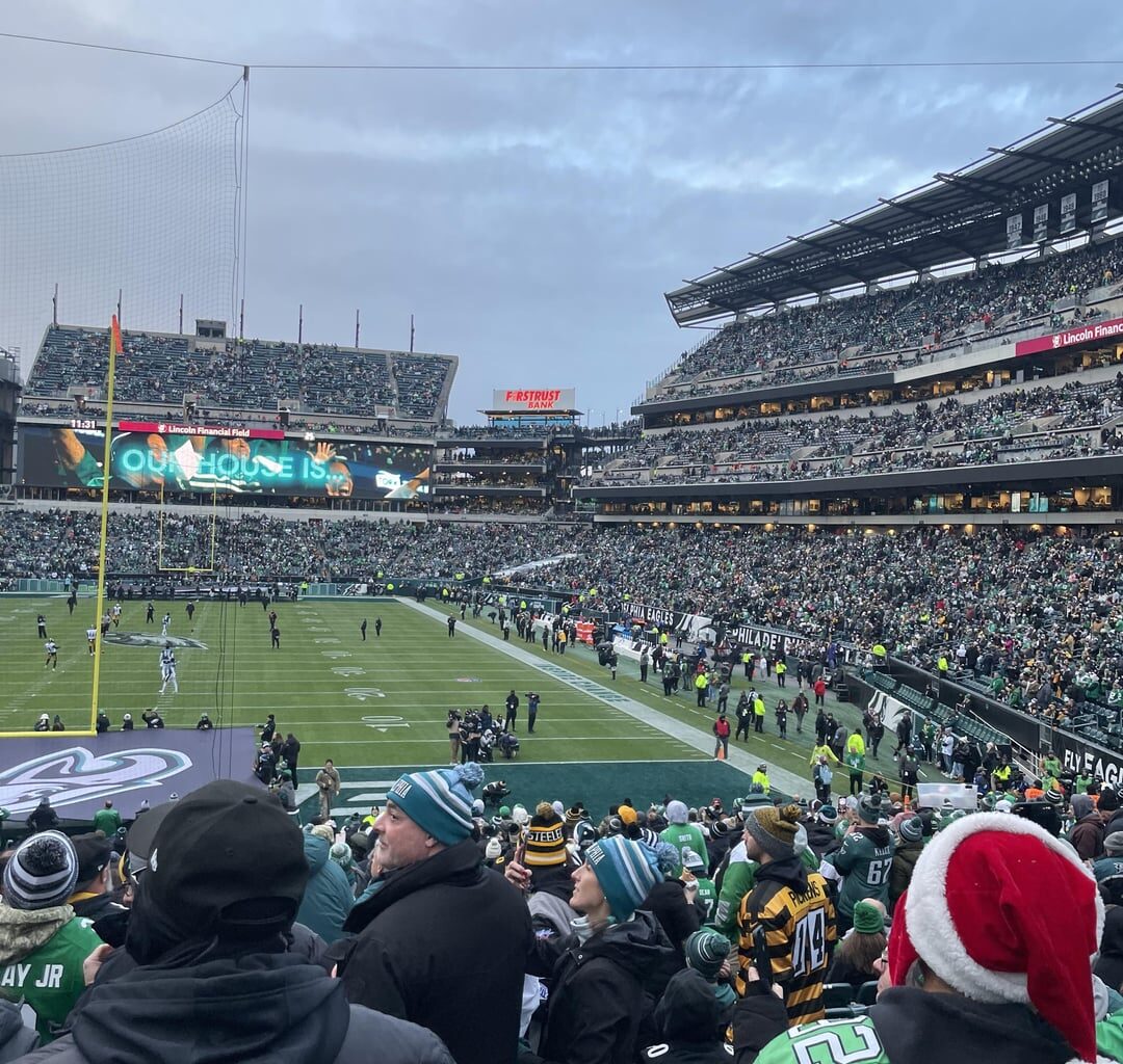 My view of the game last Sunday