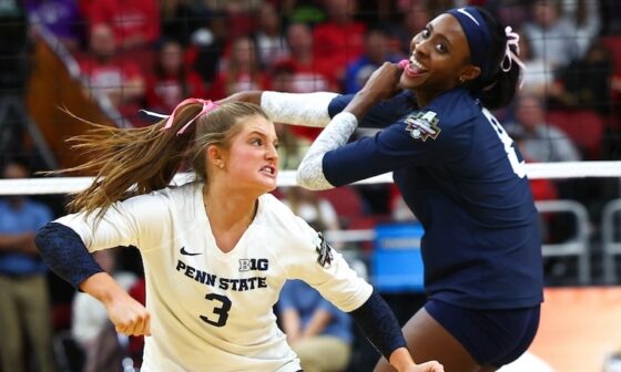 Penn State pulls off reverse sweep over Nebraska to reach NCAA volleyball finals