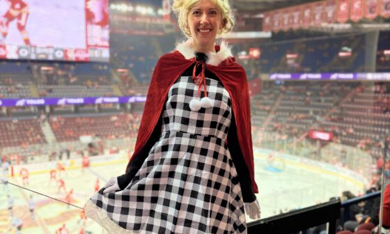 “Who” knew Cindy Lou was a Flames fan!?