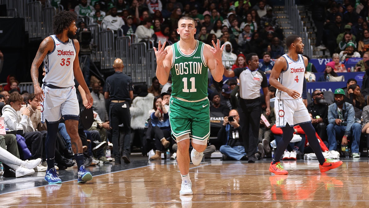 Pritchard Makes History in D.C. as Celtics Down Wizards - NBA.com