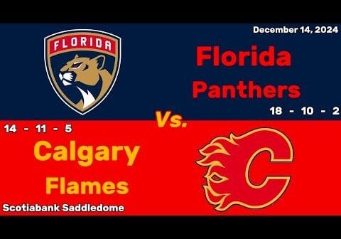 Florida Panthers vs Calgary Flames | December 14, 2024 | All Goals