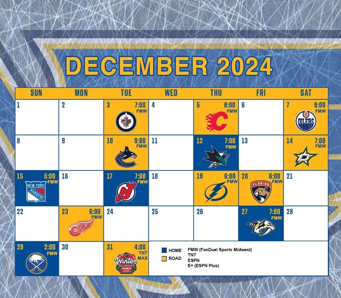 December 2024 wallpaper schedule