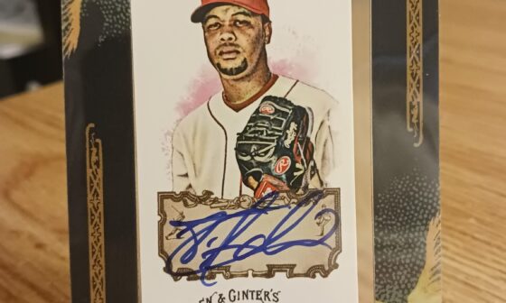 Posting a Reds autographed card every day until we win the World Series. Day 550: Francisco Cordero