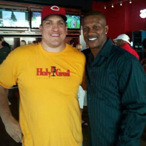 On the E.D trend, when I bounced at The Holy Grail and my childhood came alive, told him he was the reason I got into baseball as a kid, the glove slap, the bat twirl.....he was so fun to watch. Such a nice dude as well