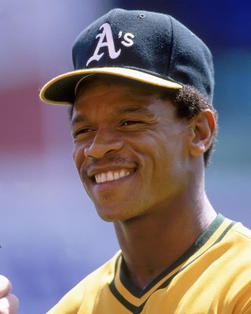 Our thoughts today are with Rickey Henderson and his family.
The Man of Steal would have been 66 today