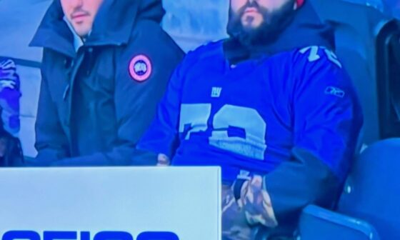 Getting to be the sad Giants fan on tv at the end of the game is not what I want!