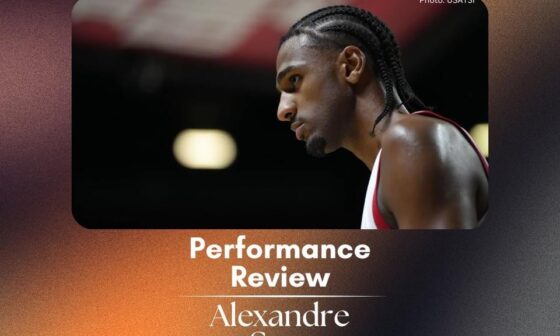 Alex Sarr Performance Review