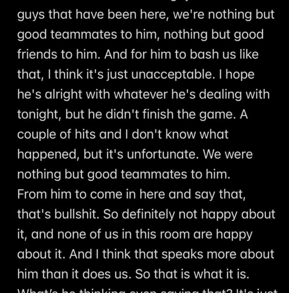 Full comments from Zach on Laine