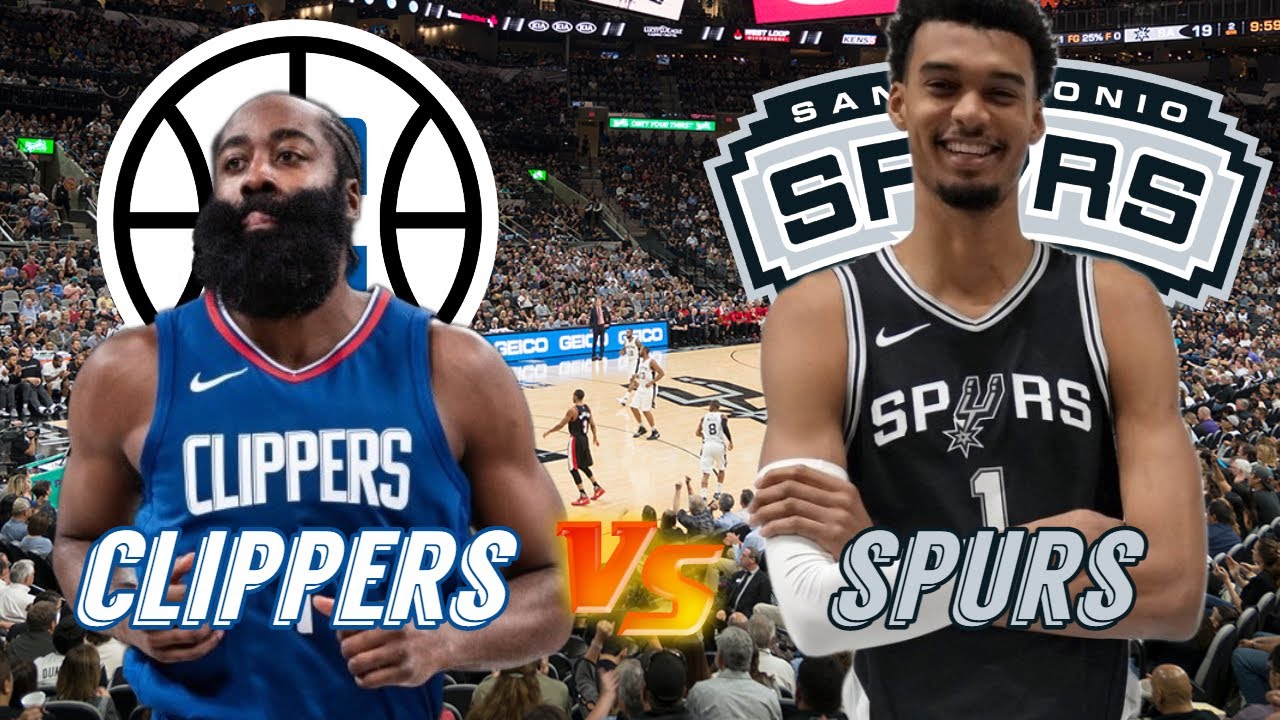 Los Angeles Clippers vs San Antonio Spurs Live Play by Play & Scoreboard