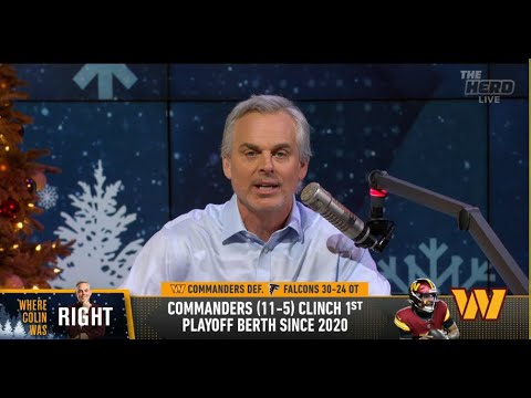 THE HERD | Colin Cowherd Was RIGHT, Jayden Daniels Would CHANGE Washington Commanders Instantly, NFL