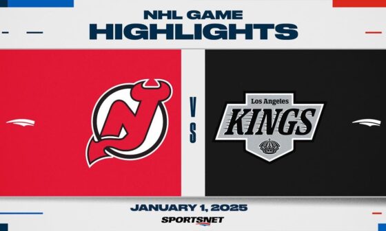 NHL Highlights | Kings vs. Devils - January 1, 2025