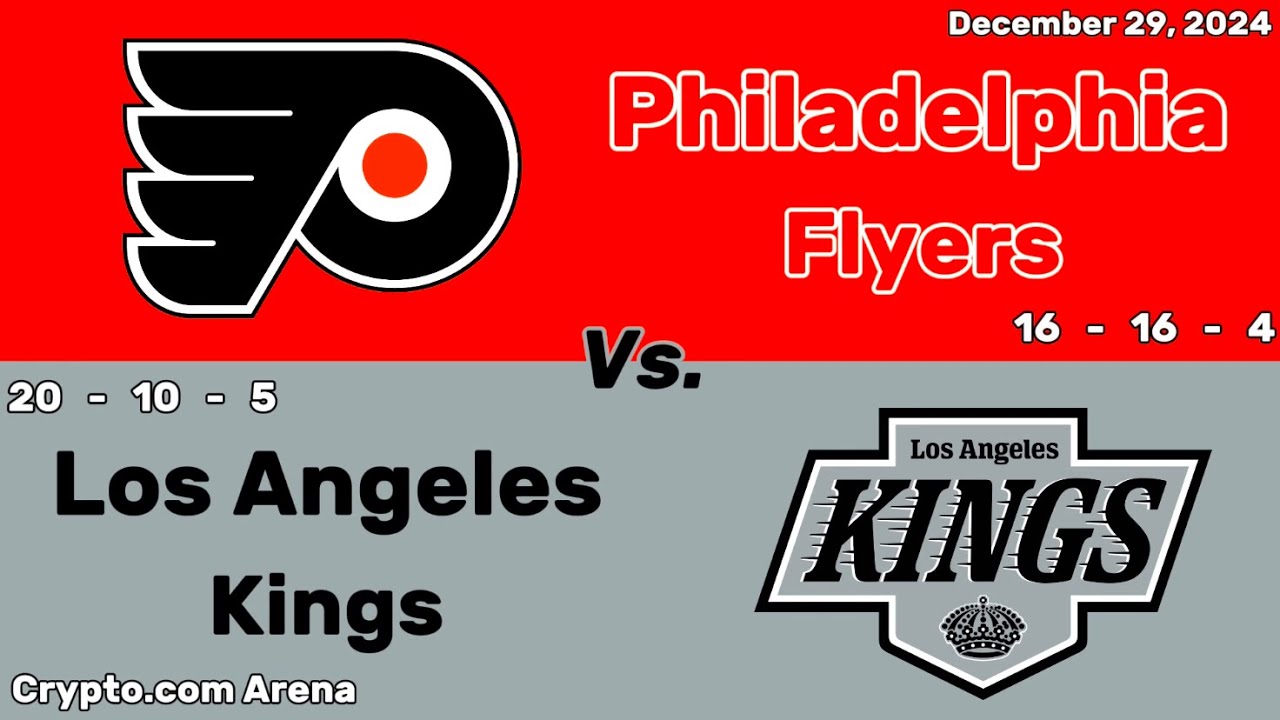 Philadelphia Flyers vs Los Angeles Kings | December 29, 2024 | All Goals