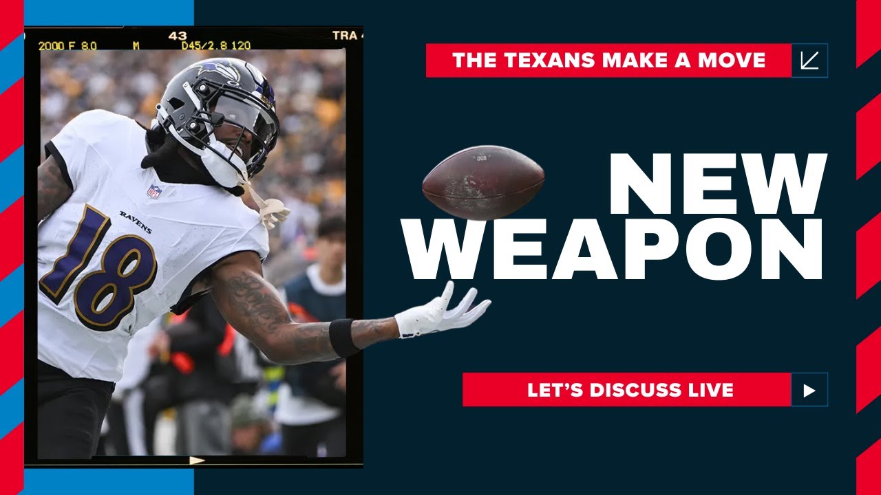 The Houston Texans Added Help to Replace Injured Tank Dell