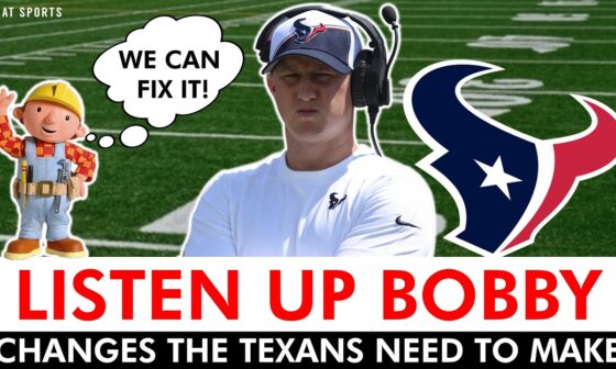 Bobby Slowik MUST FIX This Texans Offense to Advance In The Playoffs