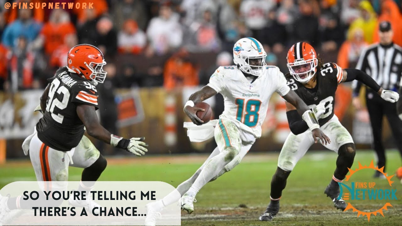 Dolphins Playoff Hopes Remain Alive | Miami Dolphins vs. Cleveland Browns Postgame Recap & Takeaways